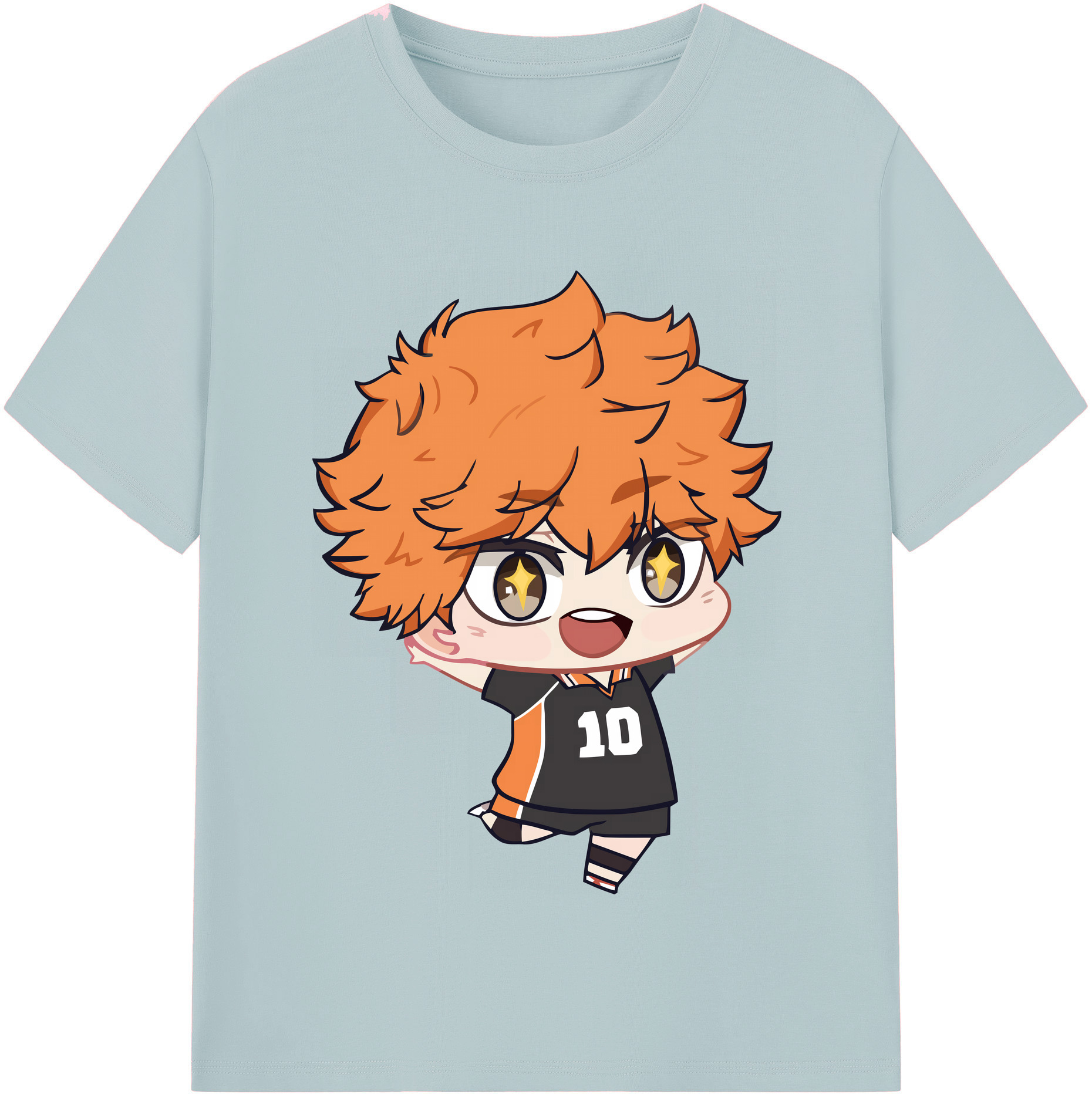 （画像用） ハイキュー!! Haikyu!! 綿100％半袖Tシャツ（フロントプリント）